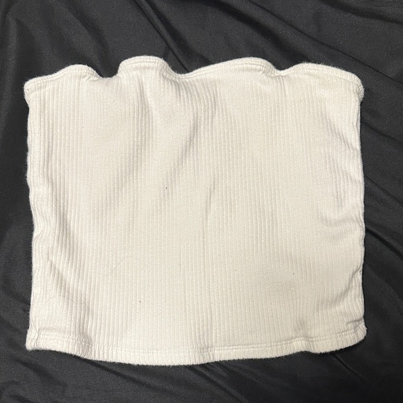 Hollister White Tube Top - Picture 1 of 1